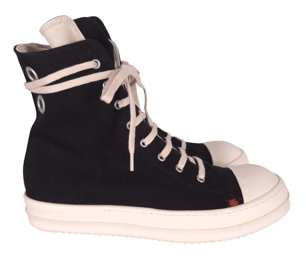 Rick Owens DRKSHDW Sneaks High Top Sneakers US 9 EU 42 Mens Black $800